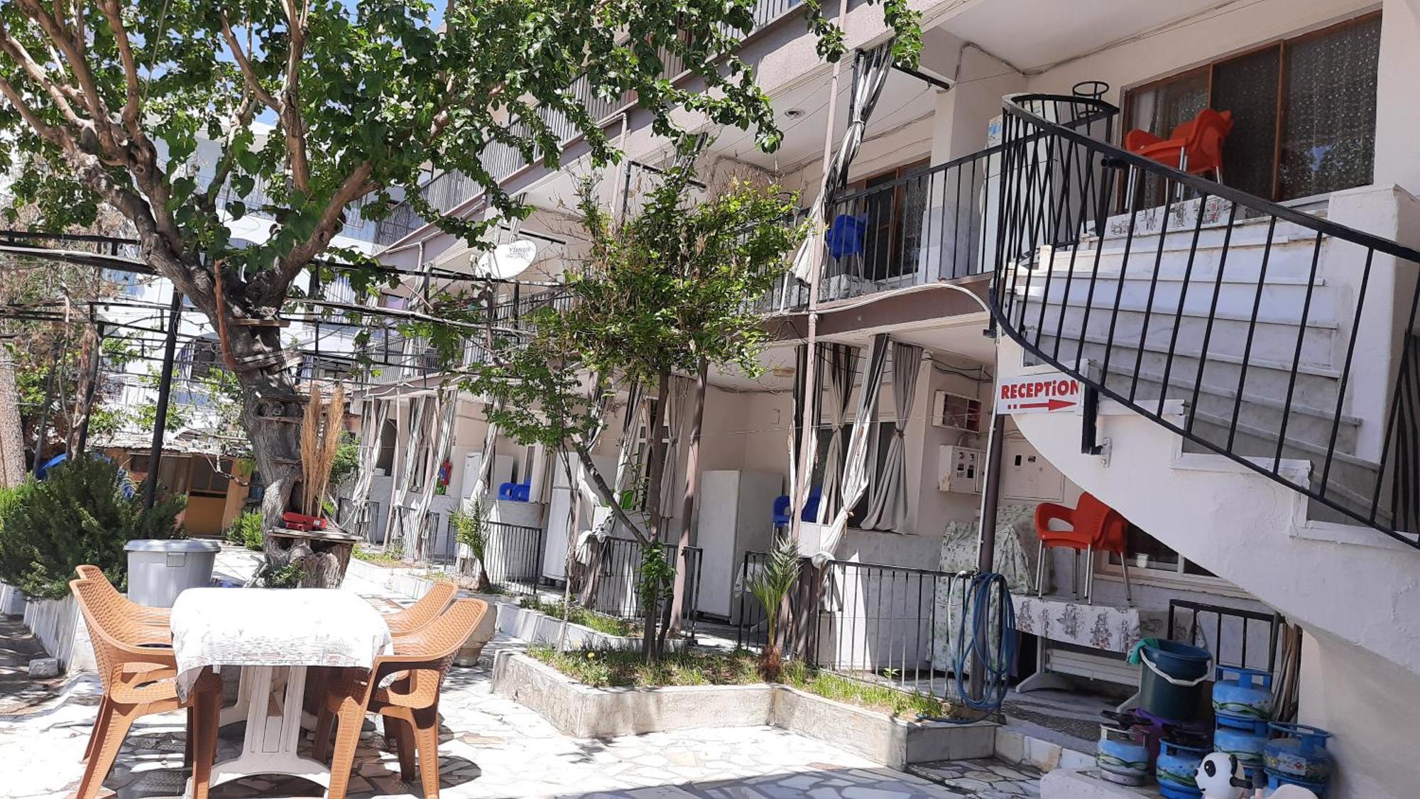 Pamukkale Batu Termal Motel ภายนอก รูปภาพ